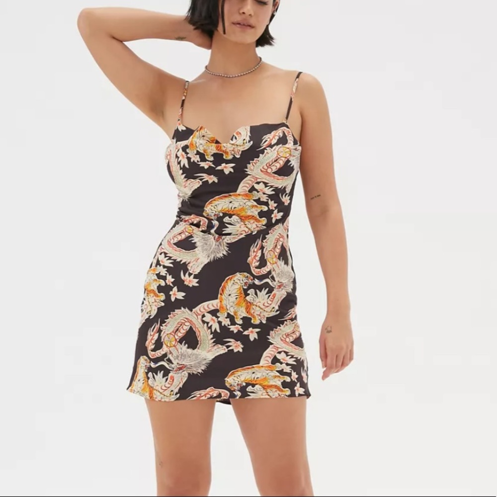 *2 for 60* UO mallory cowl neck mini dress NWOT